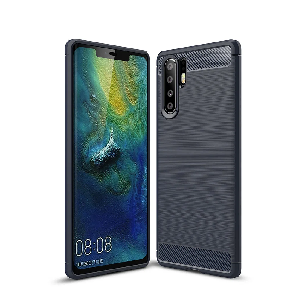 Naxtop защитный чехол для задней панели из углеволокна и полный телефона huawei Y5 Y6 Y7 Y9