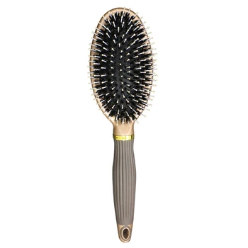 

Bristle Hair Brush for Women Kids Thick Curly Wet Dry Hair, Smoothing Detangling Hairbrush Adds Shine