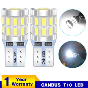 

W5W T10 LED Bulbs Canbus Error Free LED 168 192 W5W Car Parking Position Interior Map Dome Lights For BMW AUDI Mercedes benz 12V