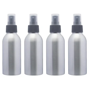 

4pcs 250ml Multi-Purpose Aluminium Alloy Empty Spray Bottle Water Refillable Bottle Cosmetic Spray Storage Tools For Home