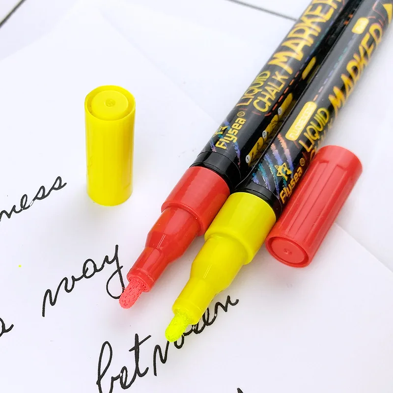 1 PC Colorful Highlighter Pen Whiteboard Pen Round Toe Marker Pen 