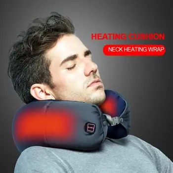 

Intelligent Neck Heating Wrap Pillow Hot Pack Pad Heat Therapy Cushion For Sore Neck Shoulder Muscle Pain Relief