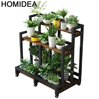 

Shelves For Estante Para Plantas Huerto Urbano Madera Etagere Pour Plante Dekoration Balcony Shelf Plant Rack Flower Stand