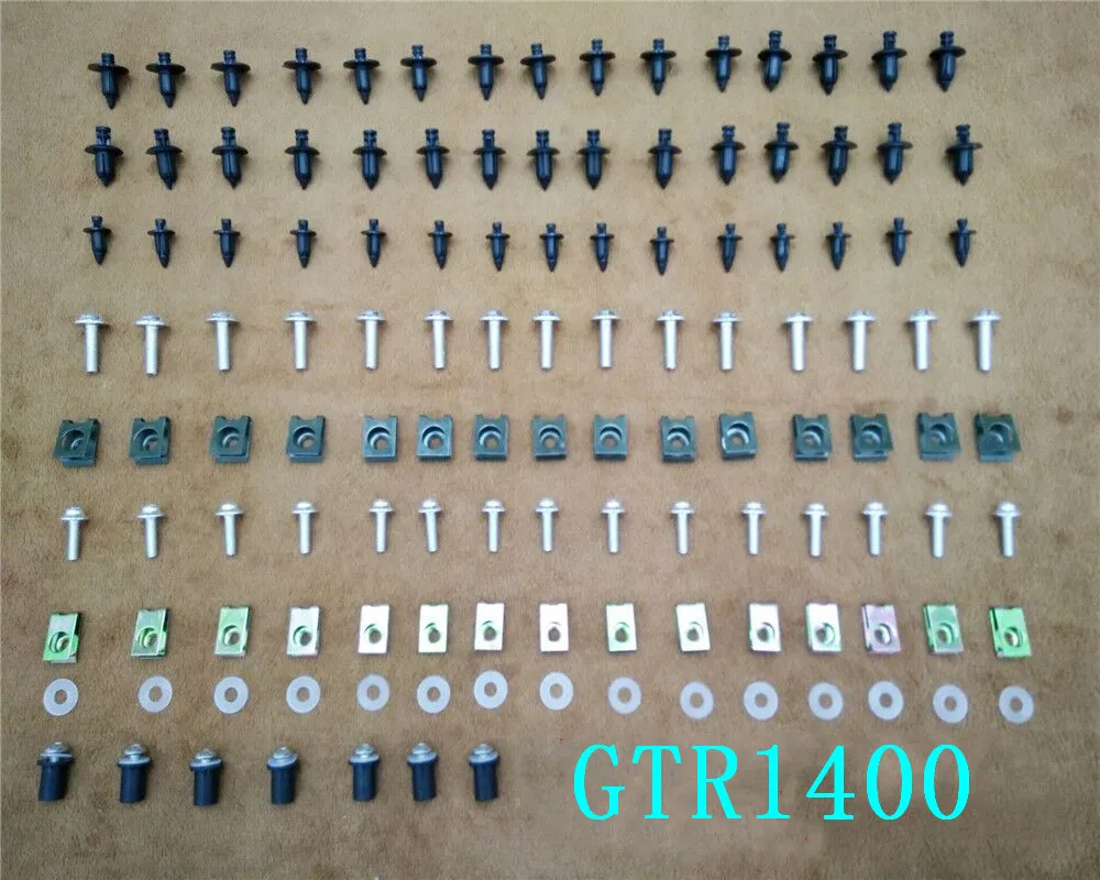 

Fairing Bodywork Kit Bolts Screws For Fit For Kawasaki GTR1400 / CONCOURS 2007-2017