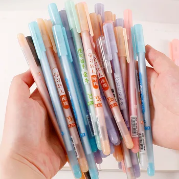 

1pcs Random Creative Cute Starry Sky Black 0.5mm Ink Pen Student Constellation Gel Pen Office Supplies Stationery Signature Pen