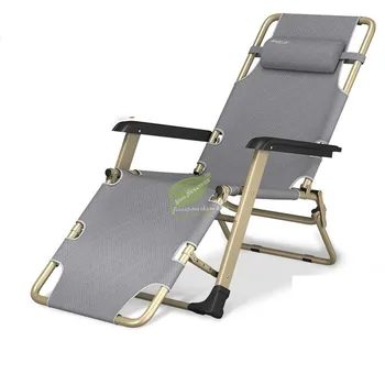 

Multi-function Beach Chair Autumn and Winter Recliner Folding Lunch Break Siesta Bed Home Lazy Backrest Portable