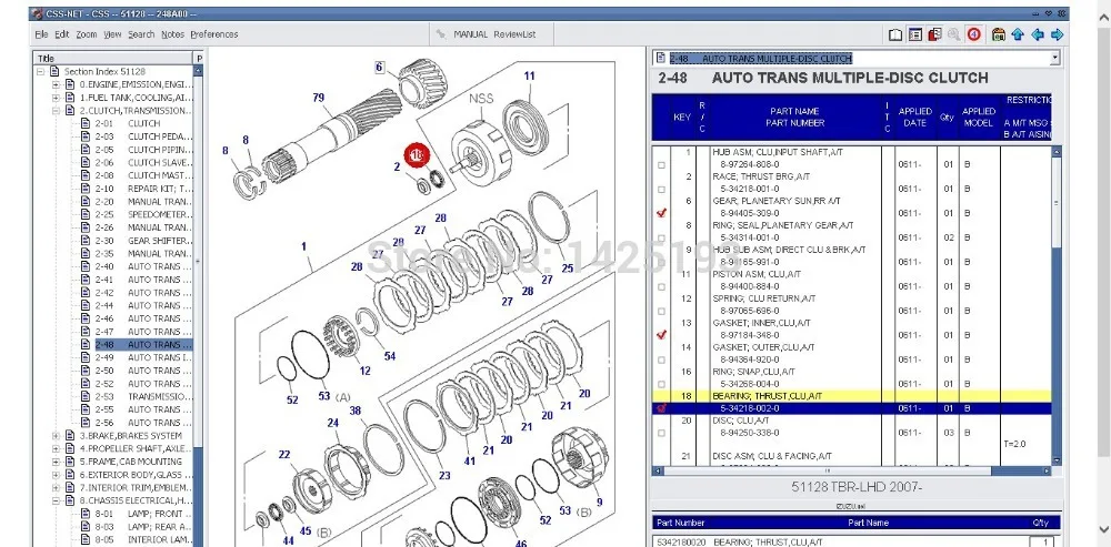 

For Isuzu CSS-Net 2024