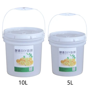 

Plastic Bucket for Wine Fermentation Leakproof Container Beer Fermenter with Airlock Faucet and Lid