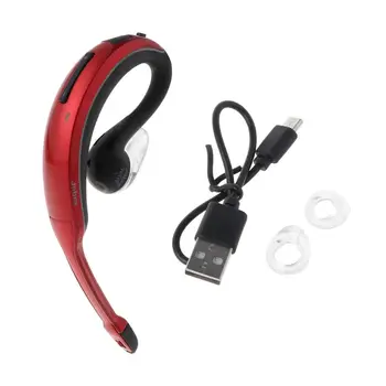 

New Wave Wind-Noise Reduction Earphone Wireless Bluetooth Headset 634A