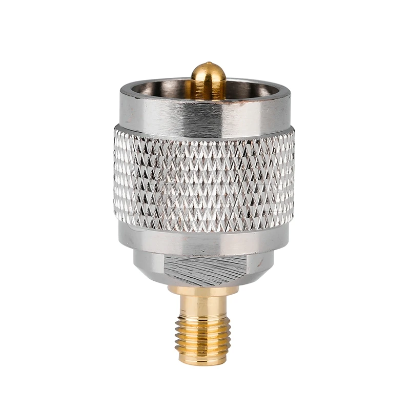 РЧ коаксиальный переходник UHF к SMA разъем PL259 SO239 штекер Гнездовой Быстрая