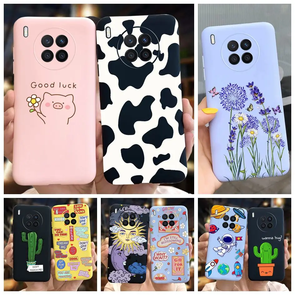 Zwitsers Afstoting Leuk vinden For Huawei nova 8i 4G Case Lovely Cow Pig Pets Cartoon Soft Cover For Huawei  Nova 8i 2021 Coque nova8i 8 i Honor 50 Lite Housing - AliExpress