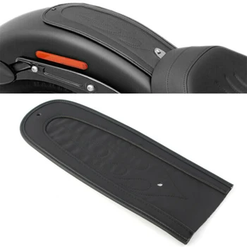 

Drag Black Flame Stitch Leather Rear Fender Bib Leather pad For Harley Dyna Fat Bob&Dyna Low Rider S FXDLS&Dyna Wide Glide FXDWG