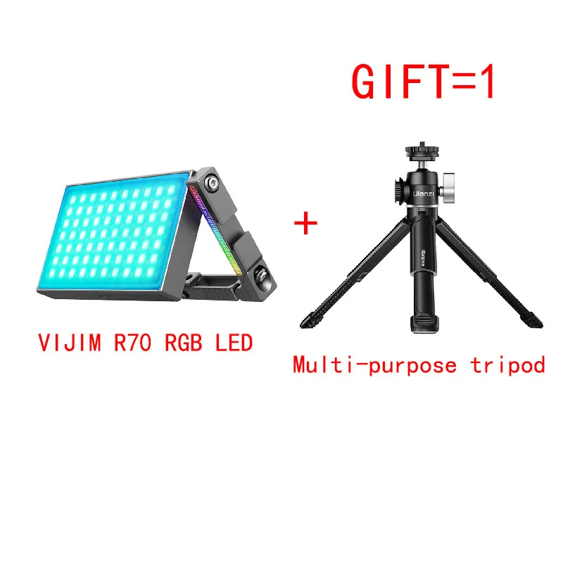 VIJIM R70 портативный наружный полноцветный RGB с зеркальными камерами, как заполнить светильник защитное покрытие однообъективной камеры фото...
