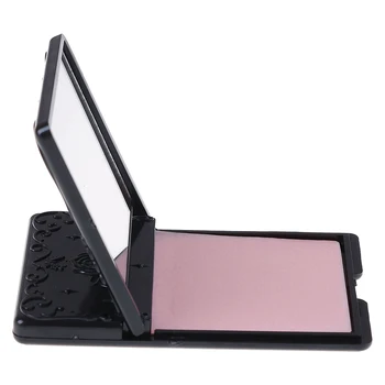 

50 Pcs Oil Absorbing Sheet With Black Mirror Case ,oil Remover Paper Absorb Blotting Facial Cleaner Face Tools