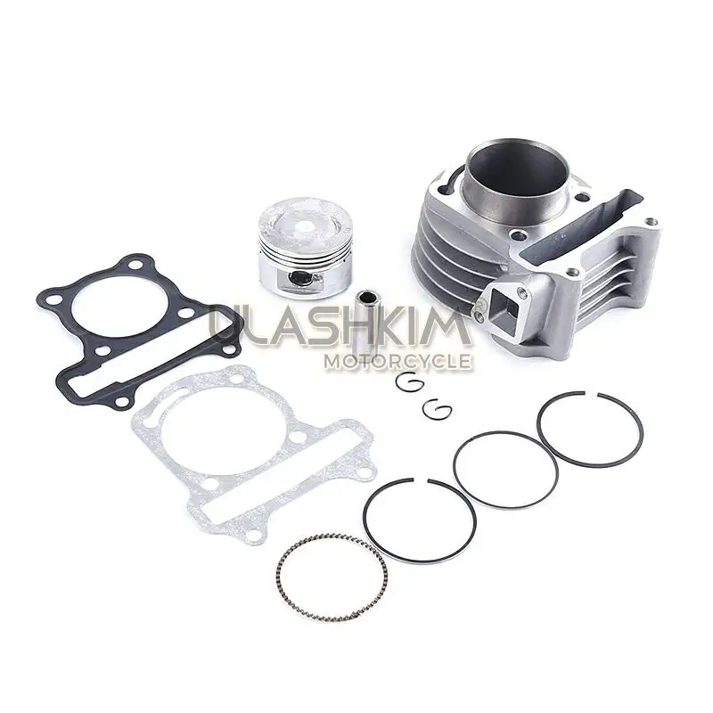GY6 50 80 100 cc 137 QMA QMB 139 4T цилиндр комплект головки ролики кольца в сборе с 64 мм клапан Pistion