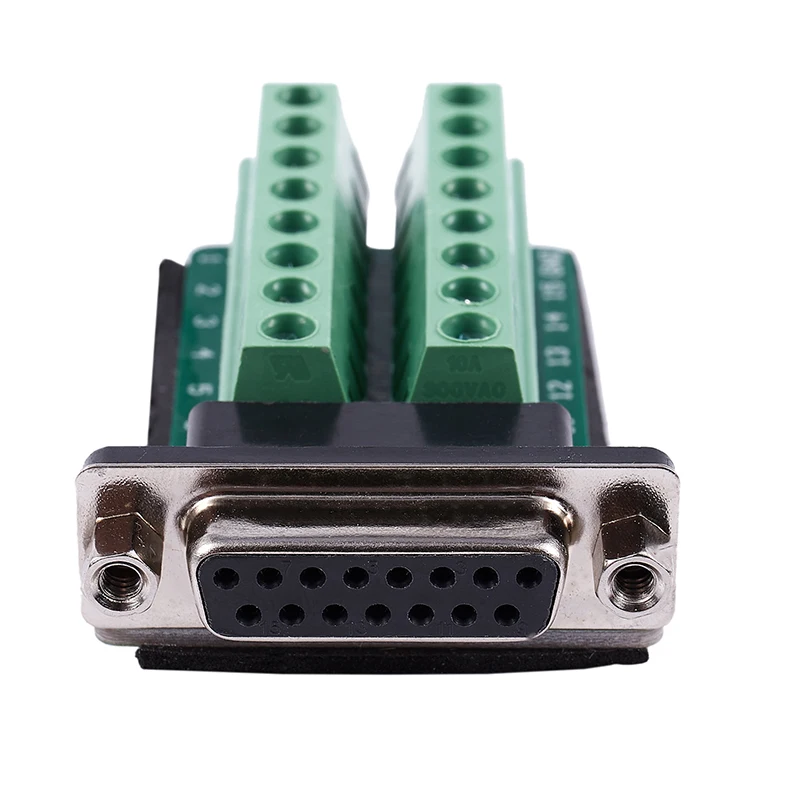 ABGN Hot DB15 D SUB VGA 15pin Женский адаптер Jack терминал Breakout PCB плата|Вилки с розеткой| |