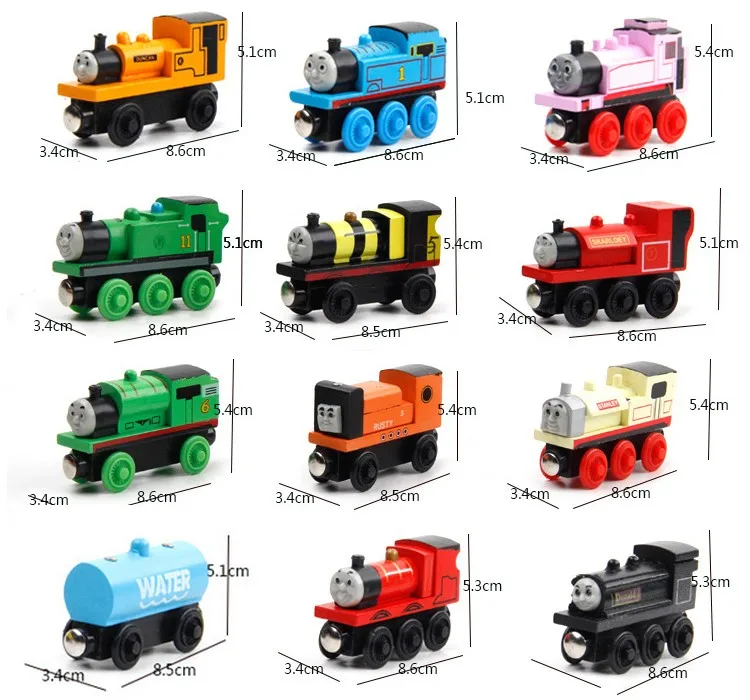 Магнитные деревянные поезда Томас деревянная игрушка Томас поезд деревянная модель поезда для ребенка Томас и Друзья Строительные Деревянные игрушки для детей
