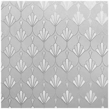

Classical European Style Glass Sticker Static Cling Glare Reduction Explosion-Proof Reusable Home Decor Remoable Window Covering