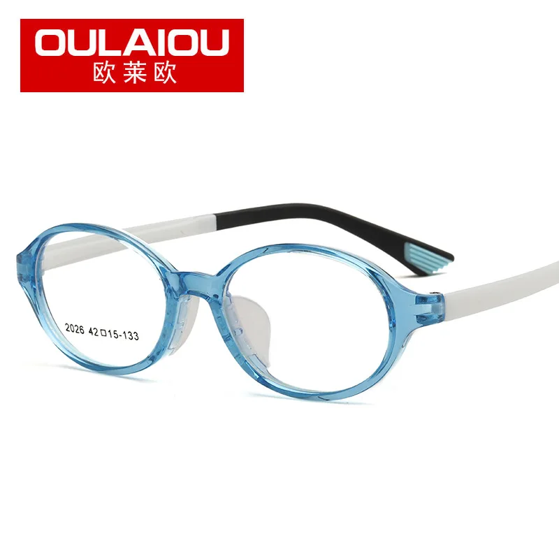 

Ololo ou 2026 New Style Ellipse Children Glasses Frame TR90 Eyeglasses Fixing Device Silicone Nose Pad Rubber Booties Myopia