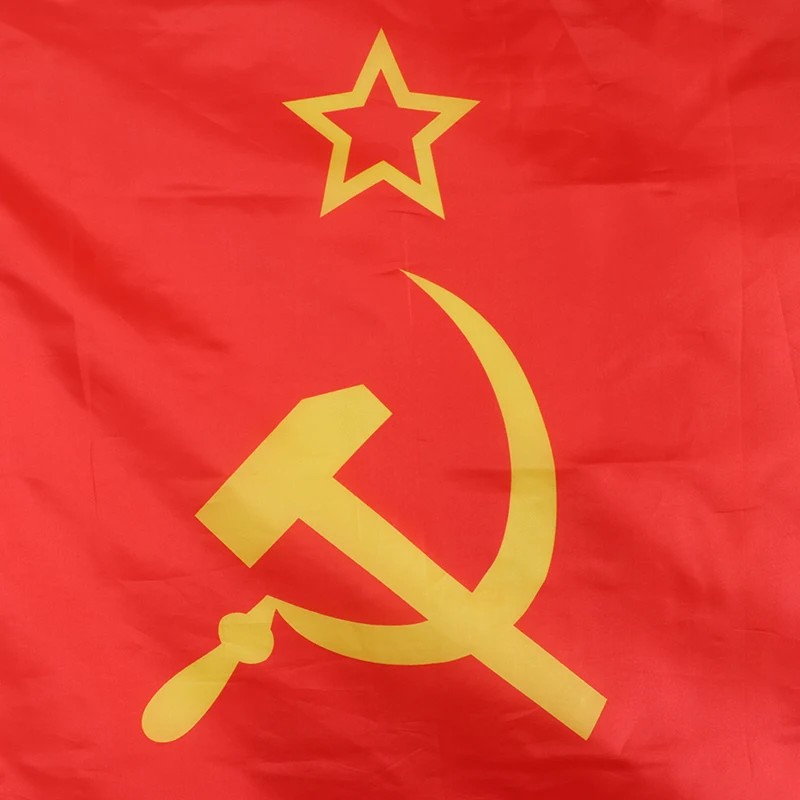 Red CCCP Flag 90x150mm Union of Soviet Socialist Republics3*5 ft Indoor/Outdoor USSR FLAG Country Russian Banner
