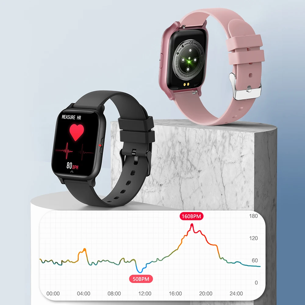 COLMI P8 Mix 1.69 Inch Smart Watch Men Heart Rate Monitor IP67 Waterproof Women Smartwatch Fitness Tracker for iPhone Plus