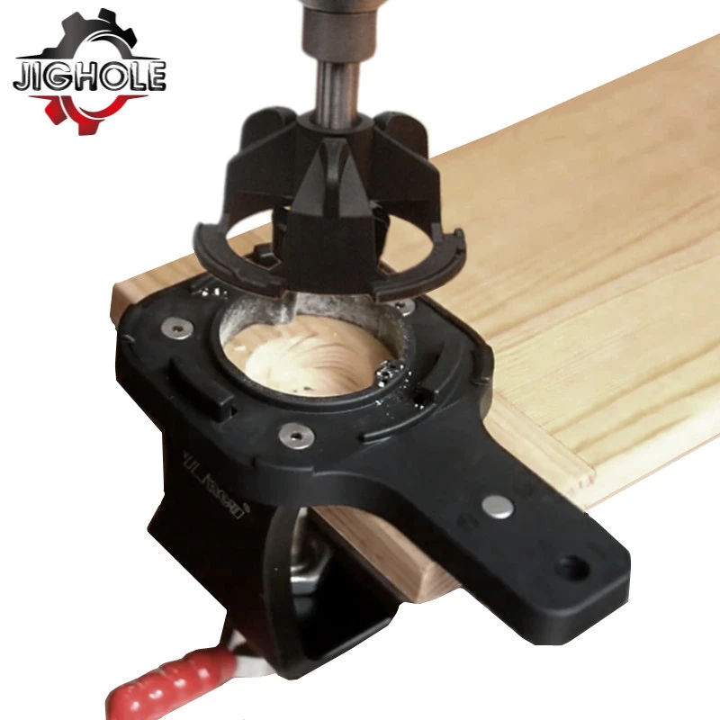 Concealed Hinge Jig 35mm Hinge Boring Jig Kit Aluminum Alloy