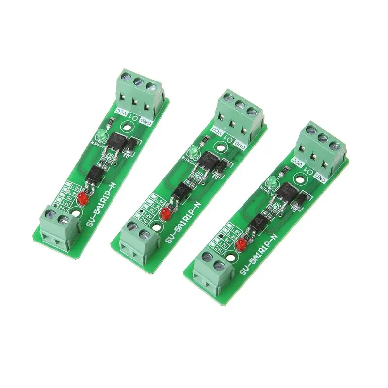 

5V/12V/24V 1 Channel 220V One-way Optical Isolation Relay Driver Board Module SV-5A1R1P-N Optocoupler Controller For PLC Control