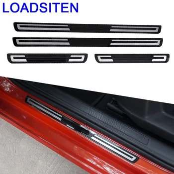 

Modified Chromium Auto Automovil Rear Panels Foot Pedal Exterior Trim Decoration Car Styling 18 19 FOR Volkswagen Golf-Sportsvan