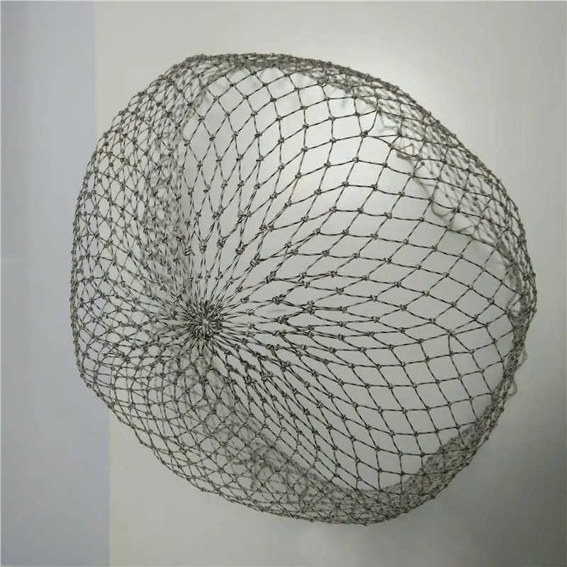 Fishing Net 35cm 40cm 50cm Depth Nylon Collapsible Rhombus Mesh Hole Folding