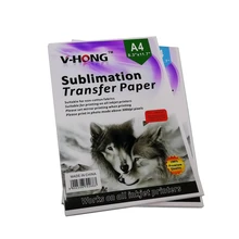 V-HONG темного цвета хлопок Футболка сублимационная бумага одежда A4 теплопередача бумага для струйной печати