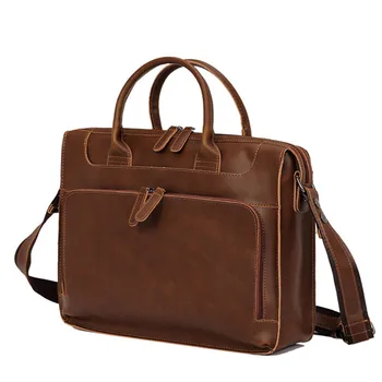 

Brand Casual Men PU Leather Briefcase Men's Messenger Shoulder Bag Male Laptop Bag Business Bags for Men Bag Laptop Leather