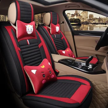 

Full Coverage flax fiber car seat cover auto seats covers for Toyota 4 RUNNER 86 ALPHARD ALTIS AVALON CAMRY CELICA CH-R COROLLA
