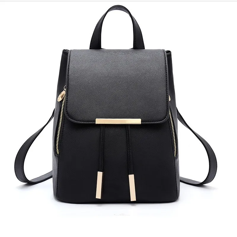 

2019 Both Shoulders Package School Wind Leisure Time Backpack Tide Package Woman Bag