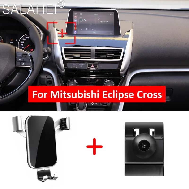 Гравитационный Автомобильный держатель для Mitsubishi Eclipse Cross 2017 2018 2019 с креплением