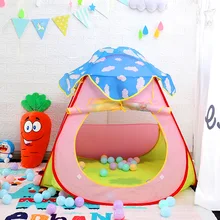 Новые продукты, детская палатка, игровой домик, для помещений, для девочек и мальчиков, палатка, игрушка, маленький домик, океан, мяч, бассейн, палатка