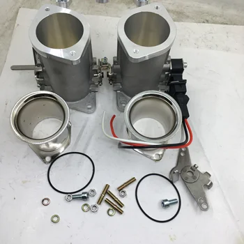 

SherryBerg FAJS throttle bodies INJECTION 48IDF pattern 48mm EFI Weber FOR VW Gemini Escort Datsun with air horns+TPS & cable