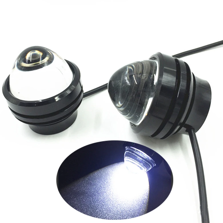 2Pcs 15W 12V Super Bright Led Light Eagle Eye Luce Di Marcia Diurna Drl Luci Parcheggio Impermeabile Dc12V Per Audi Ford Honda Kia