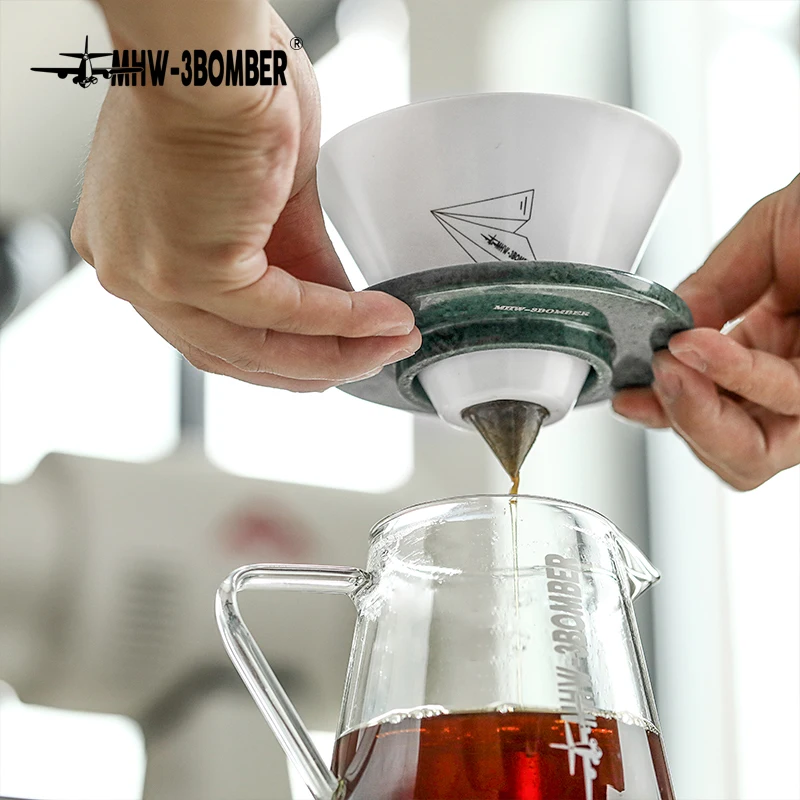 MHW-3BOMBER caffè Dripper Stand marmo gocciolante porta caffè strumenti  mano birra casa cucina caffè adatto - AliExpress