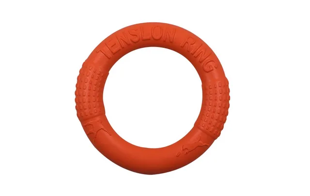 Extra Large 18/28cm Pet Flying Discs EVA Dog Training Ring Puller Resistant Bite Floating Toy Puppy Outdoor Interactive Game orange