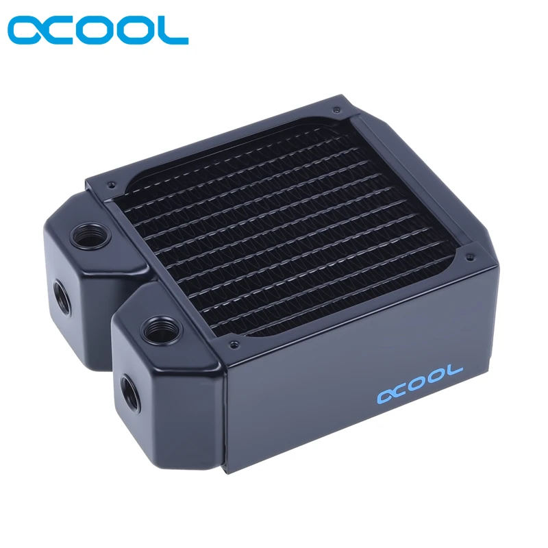 Alphacool UT60 медь 120 мм, 240 мм, 360 мм, 480 мм, 60 мм толстый радиатор водяного охлаждения компьютера cooler master для 12 см вентилятора