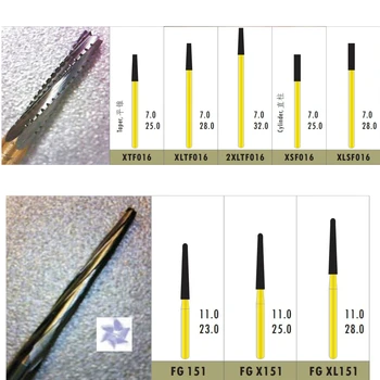 

5pcs Dental Tooth Extraction TC Bur High Speed Tungsten Carbide FG Drills Bits Burs Dental Clinic Lab Material