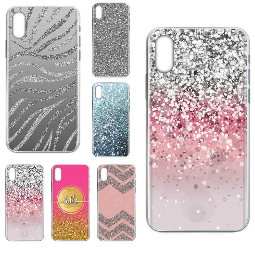Enjoy Silver Pink Glitter Art для Samsung Galaxy A31 A51 A71 5G A81 A90 A91 A01 A11 M31 S11 S11E S20 Plus Ultra | Мобильные