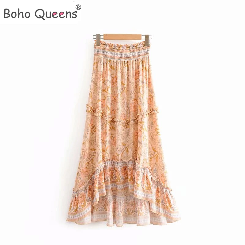 Boho королев Мода в винтажном стиле Женская пляжная обувь богемном с цветочным