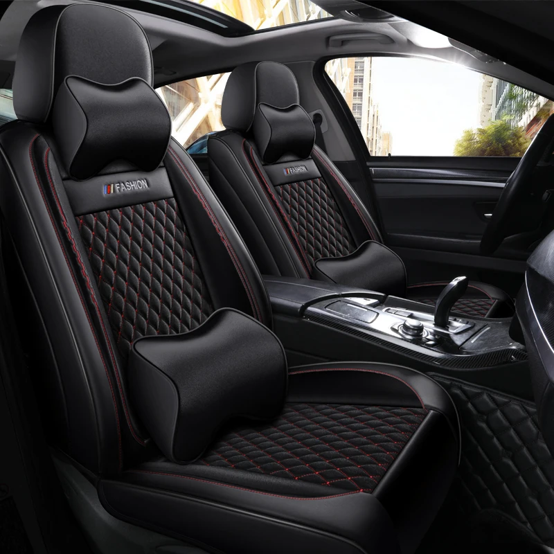 

Full Coverage PU Leather car seat cover flax fiber auto seats covers for Toyota COROLLA PLUG-IN HYBRID LEVIN PLUG-IN HYBRID
