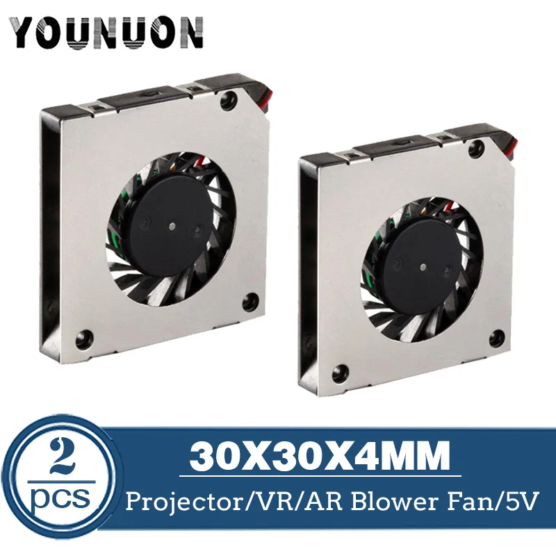 Ventilador em Miniatura 3cm 30 mm 30x30x4 mm 3004 5v 0.20a Ventilador Ultrafino Usado para Dissipação de Calor do Sopro Lateral do Painel Plano do Projetor