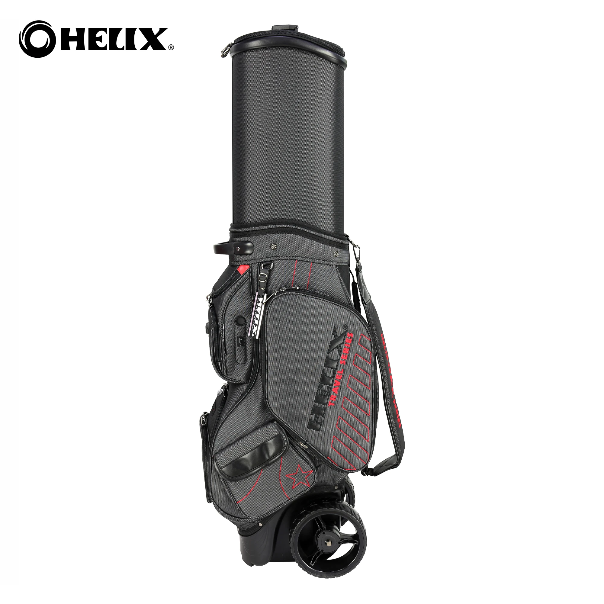 Helix Retractable Golf Travel Bag with Wheel/Air Golf Bag
