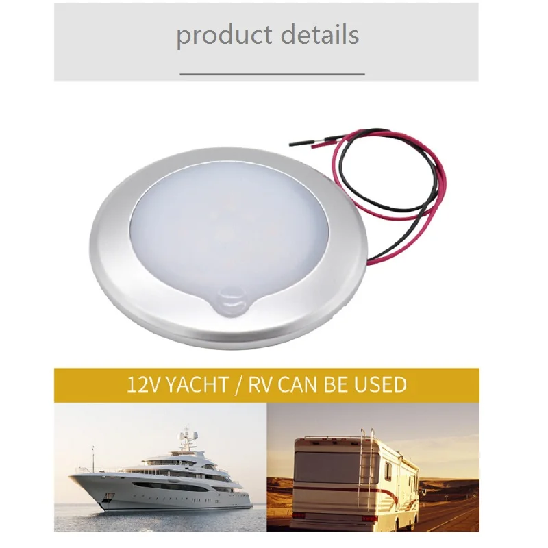 Caravan Trailer Motorhomes Boat Yachts 12V RV LED Ceiling Light 3W