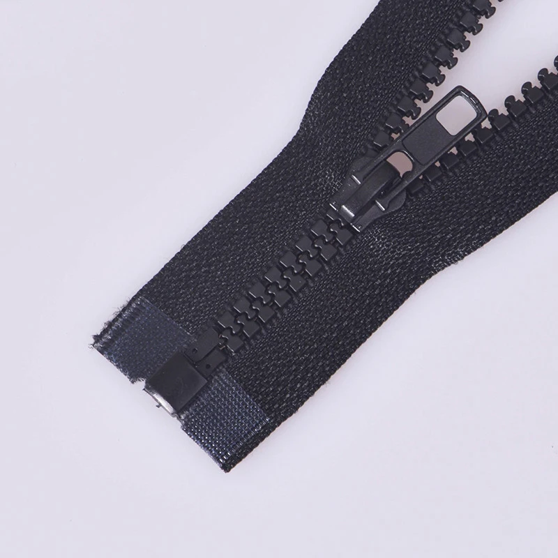 Resin Plastic Zipper Open-end Coat Zipper Teeth Down Jacket Sun-protective Clothing Zipper DIY Tailor Sewing Accessories 2Pcs 5# images - 6