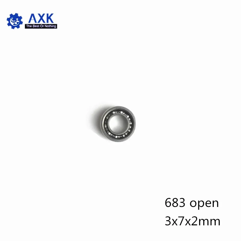683 открытый шариковый подшипник 3*7*2 мм 10 шт. ABEC 1 нестандартные открытые