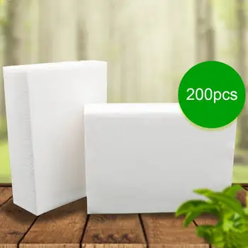 

Durable 200 Sheets Disposable Natural Wood Pulp Thickened Napkin Paper Toilet Tissues soft